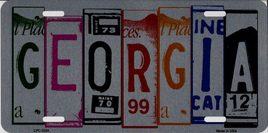 Georgia Racing Plate Design It Yourself Custom Georgia State Look-Alike Plate – Auto License ...