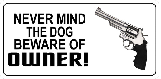 Never mind The Dog ... Photo License Plate