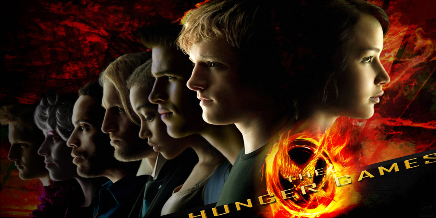 The Hunger Games Profile Photo License Plate