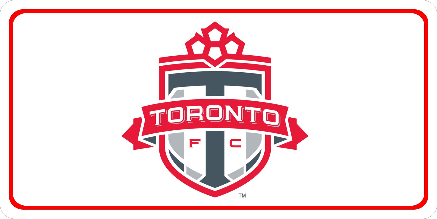 Toronto FC Photo License Plate