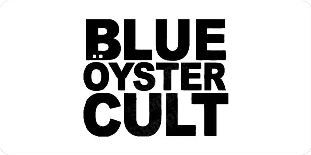 Blue Oyster Cult Photo License Plate