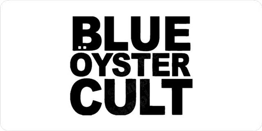 Blue Oyster Cult Photo License Plate