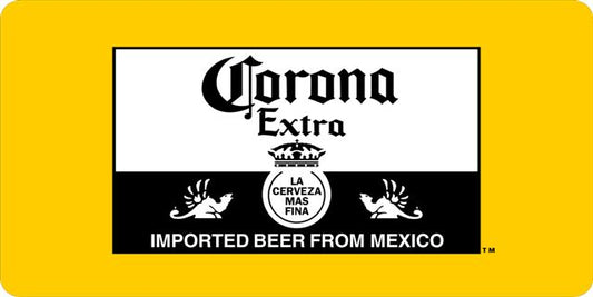 Corona Photo License Plate