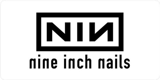 Nine Inch Nails Photo License Plate