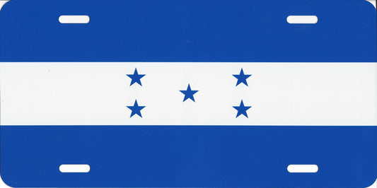 Honduras Flag Photo License Plate