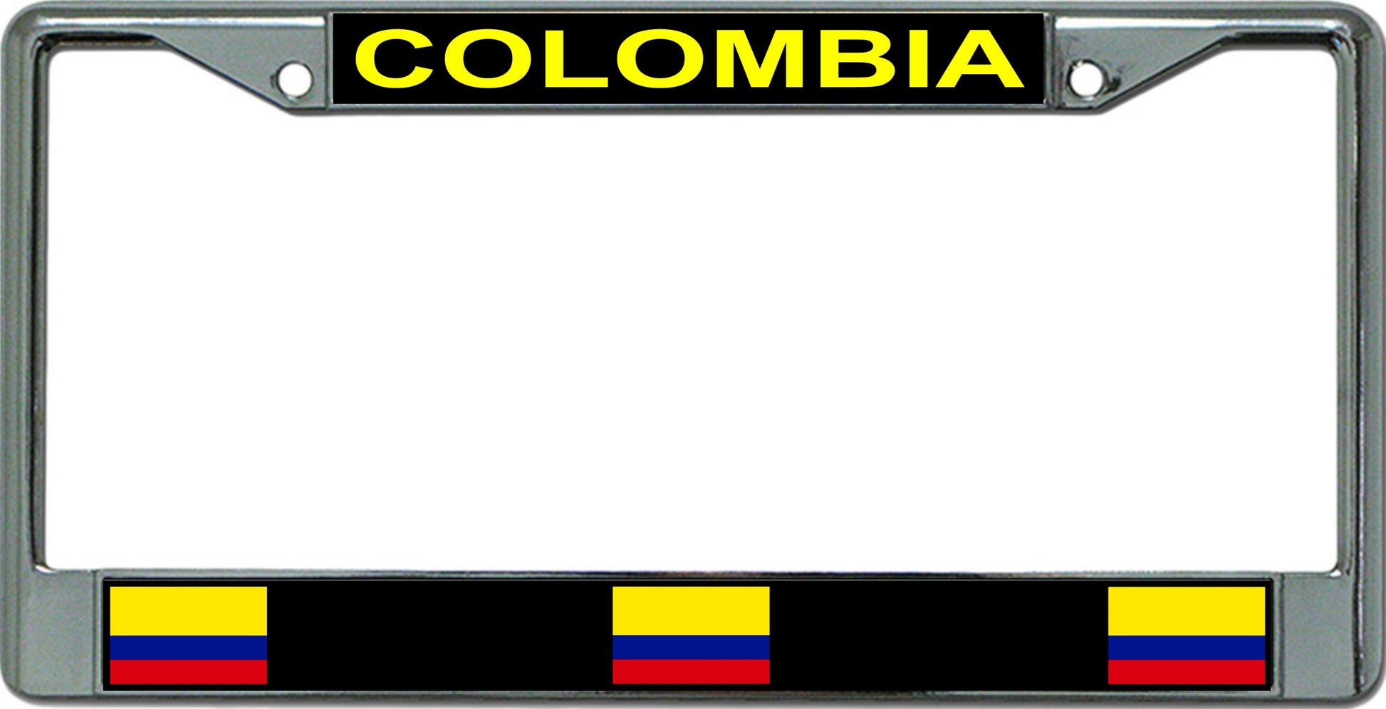 Colombia Flag Photo License Plate Frame