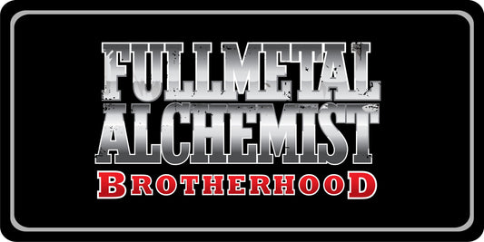 Fullmetal Alchemist Photo License Plate