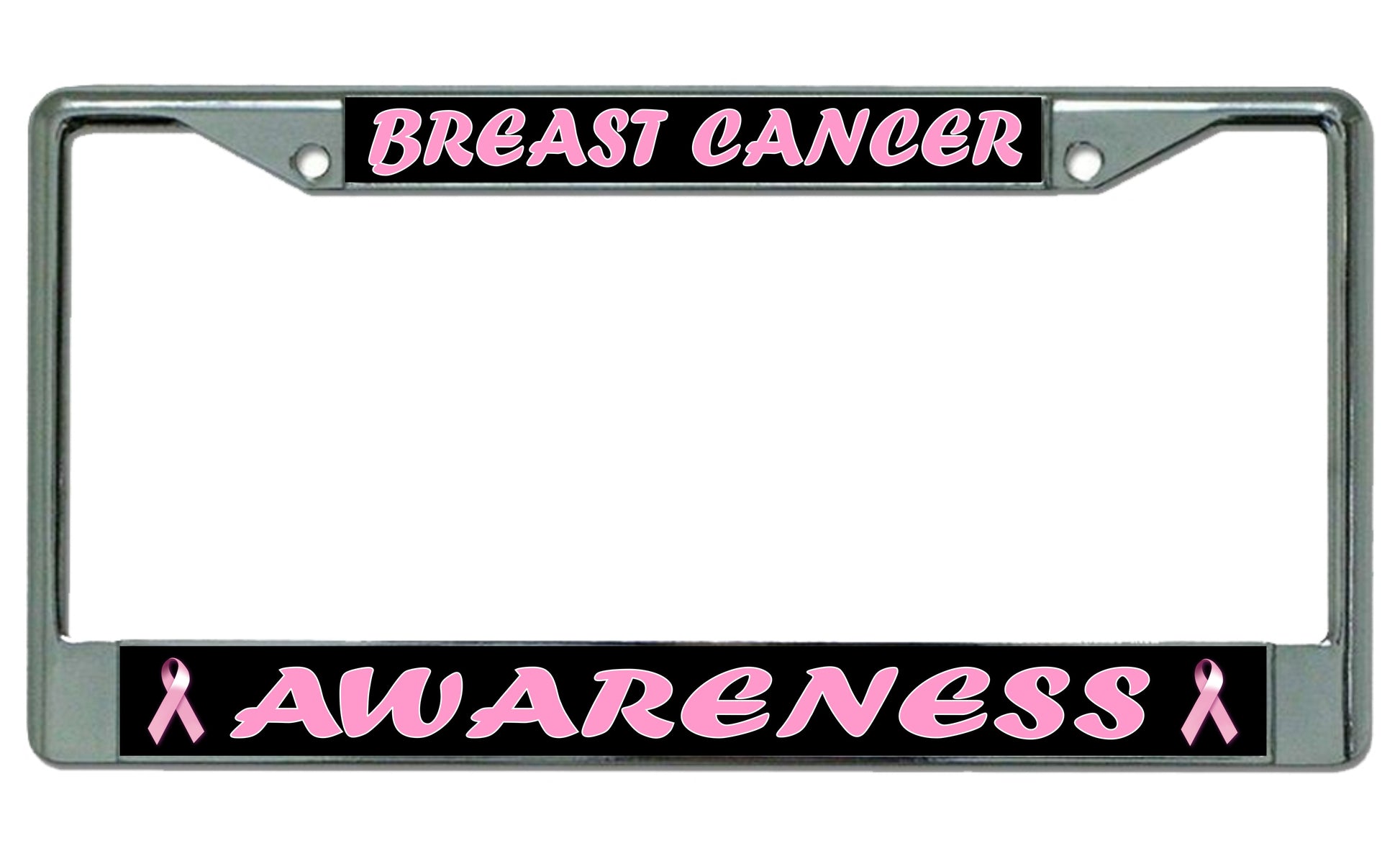 Breast Cancer Awareness Photo License Plate Frame