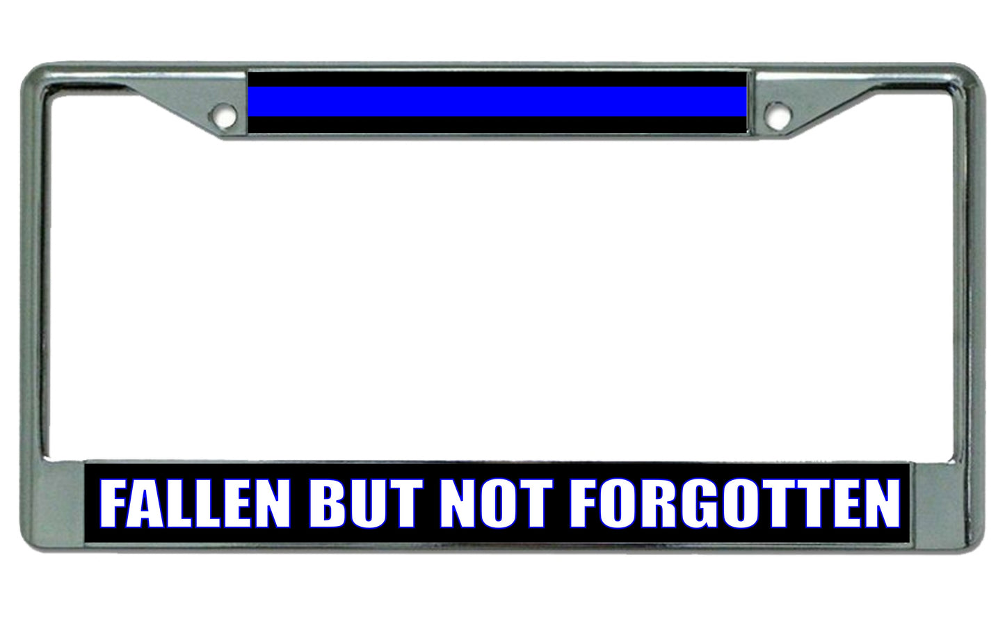 Fallen But Not Forgotten Photo License Plate Frame