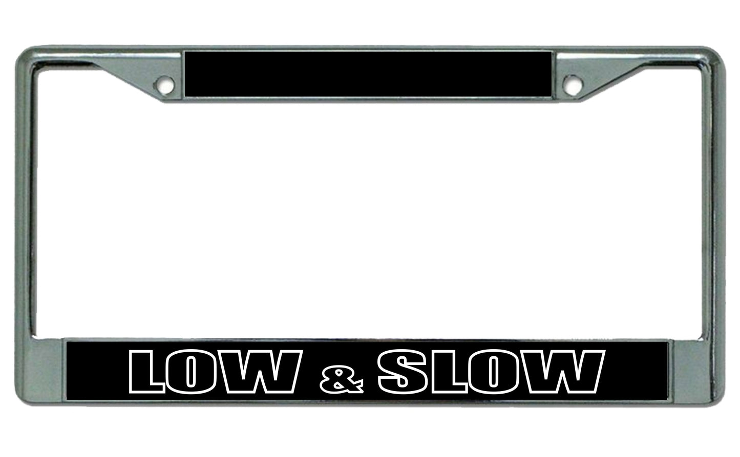 Low And Slow Photo License Plate Frame