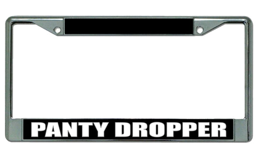 Panty Dropper Photo License Plate Frame