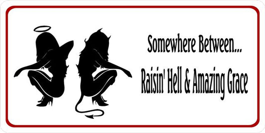 Somewhere Between Raisin' Hell and Amazing Grace Photo Plate