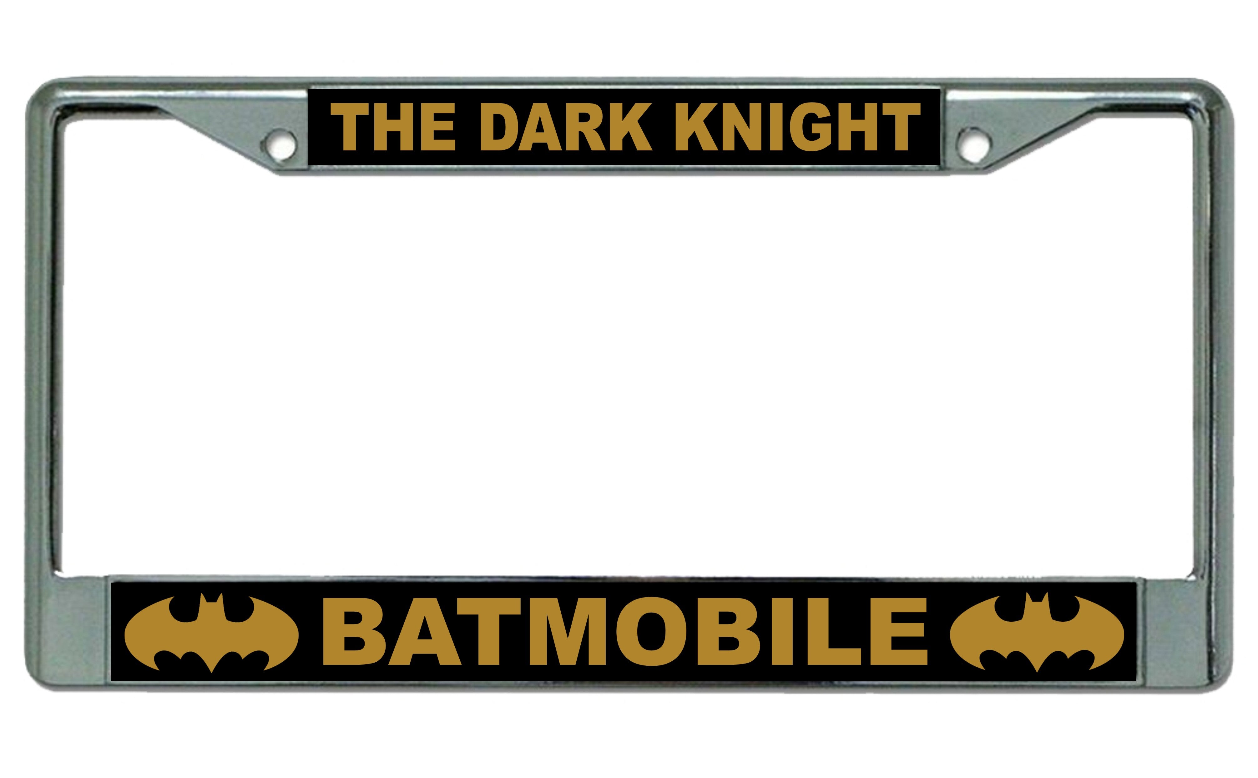 The Dark Knight Batmobile Photo License Plate Frame – Auto License ...