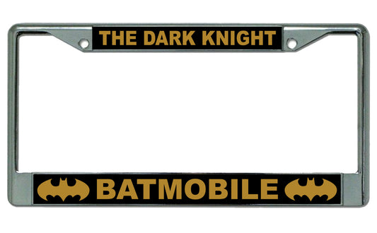 The Dark Knight Batmobile Photo License Plate Frame