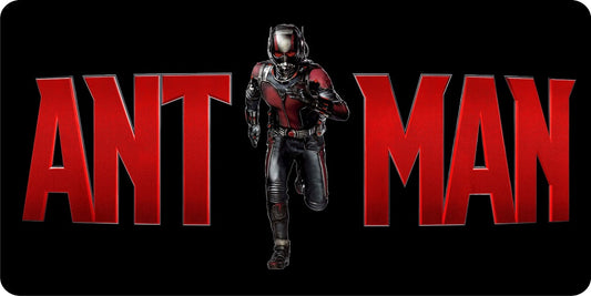 Ant Man Figure Photo License Plate