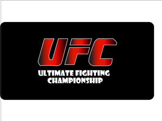 UFC Ultimate Fighting Championship Photo License Plate