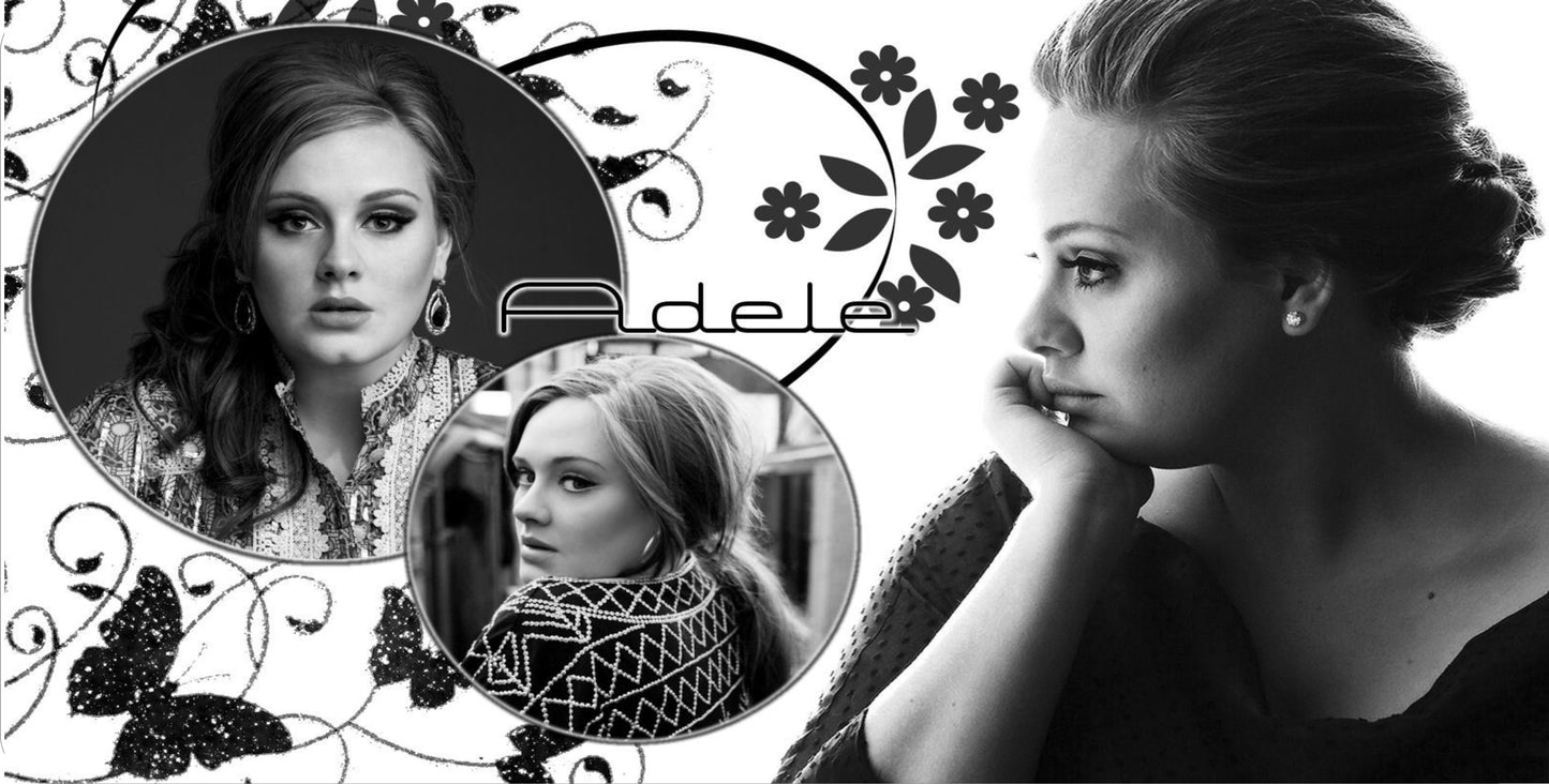 Adele Photo License Plate