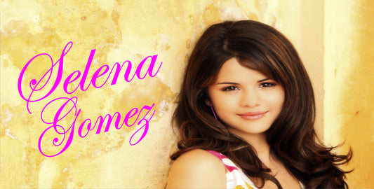 Selena Gomez Photo License Plate