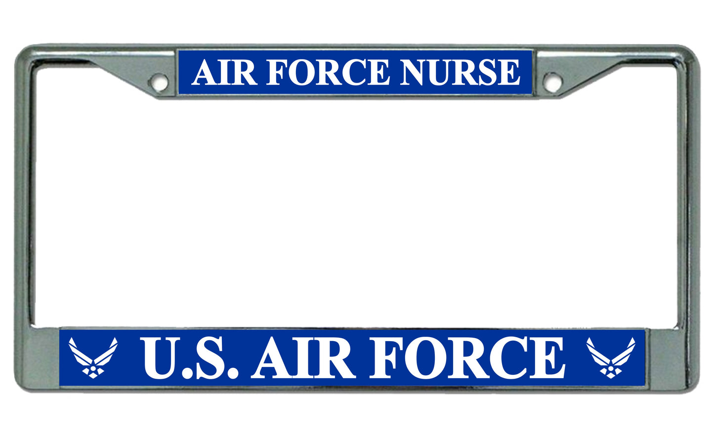 U.S. Air Force Nurse Photo License Plate Frame