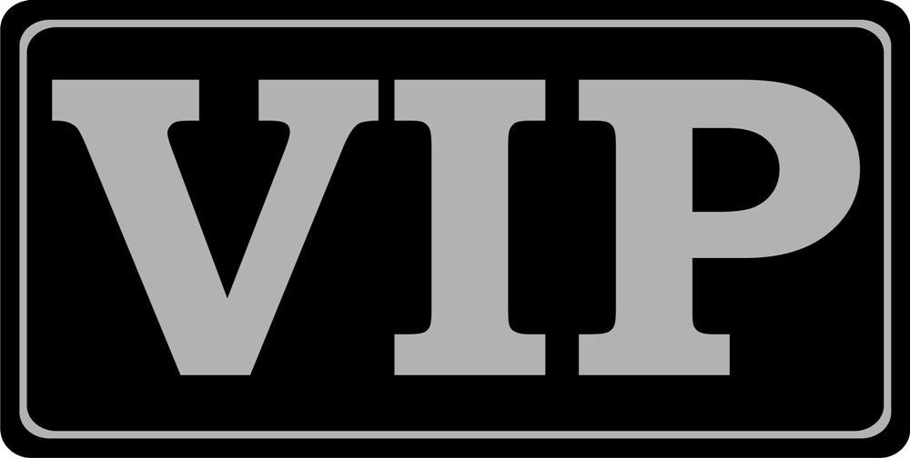 VIP Photo License Plate