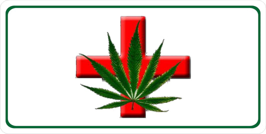 Medical Marijuana Photo License Plate