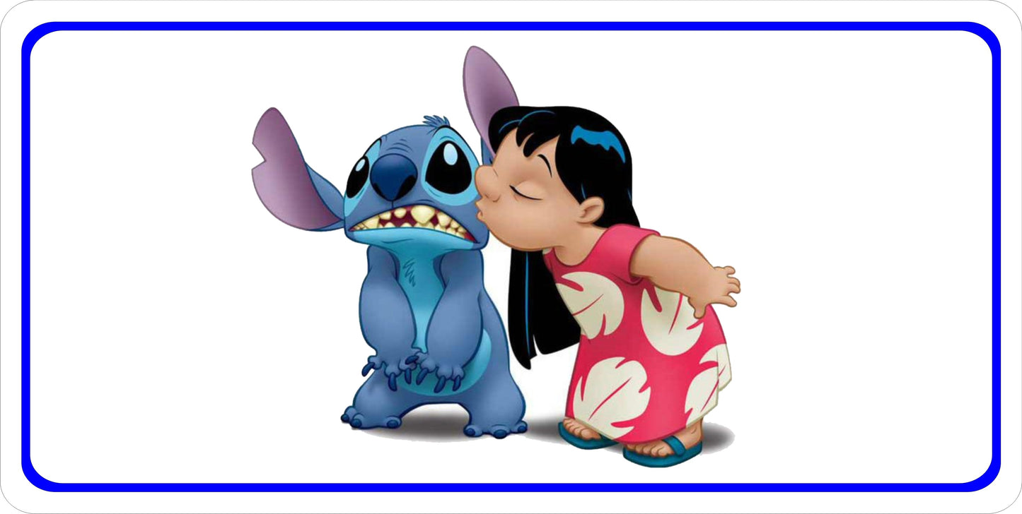 Lilo And Stitch Photo License Plate