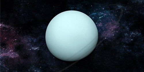 Uranus Photo License Plate