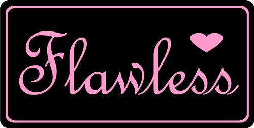 Flawless Photo License Plate