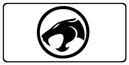 Thundercats Logo Photo License Plate