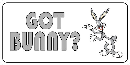 Got Bunny Photo License Plate