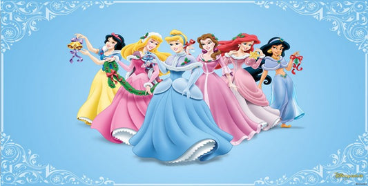 Princesses Photo License Plate