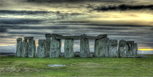 Stonehenge Photo License Plate