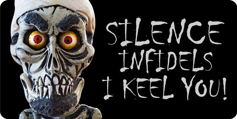 Achmed Dead Terrorist Photo License Plate