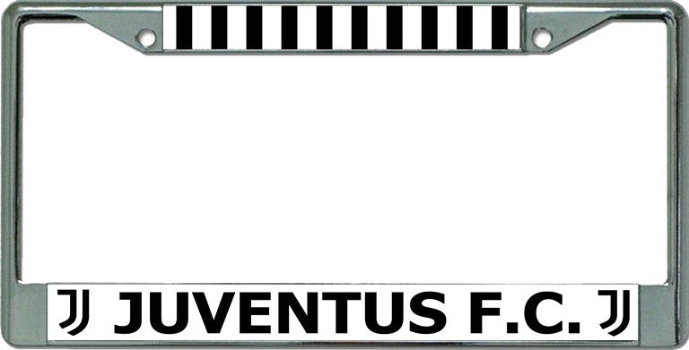 Juventus F.C. Chrome License Plate Frame