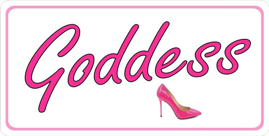 Goddess Photo License Plate