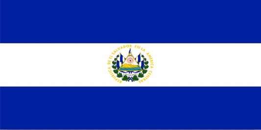 El Salvador Flag Photo License Plate