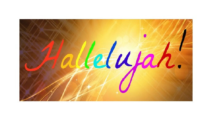 Hallelujah Photo License Plate