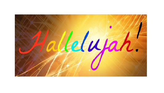 Hallelujah Photo License Plate