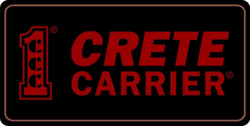 Crete Carrier Photo License Plate