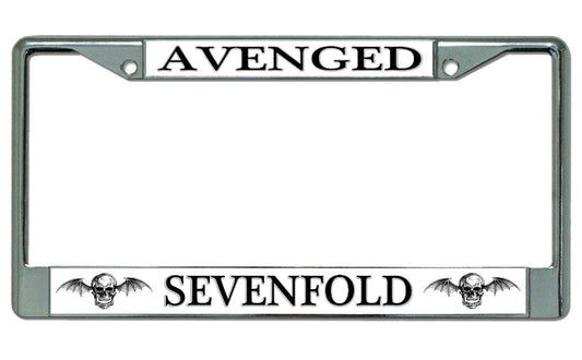 Avenged Sevenfold #2 Chrome License Plate Frame