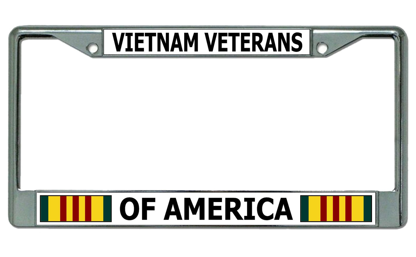 Vietnam Veterans Of America Chrome License Plate Frame