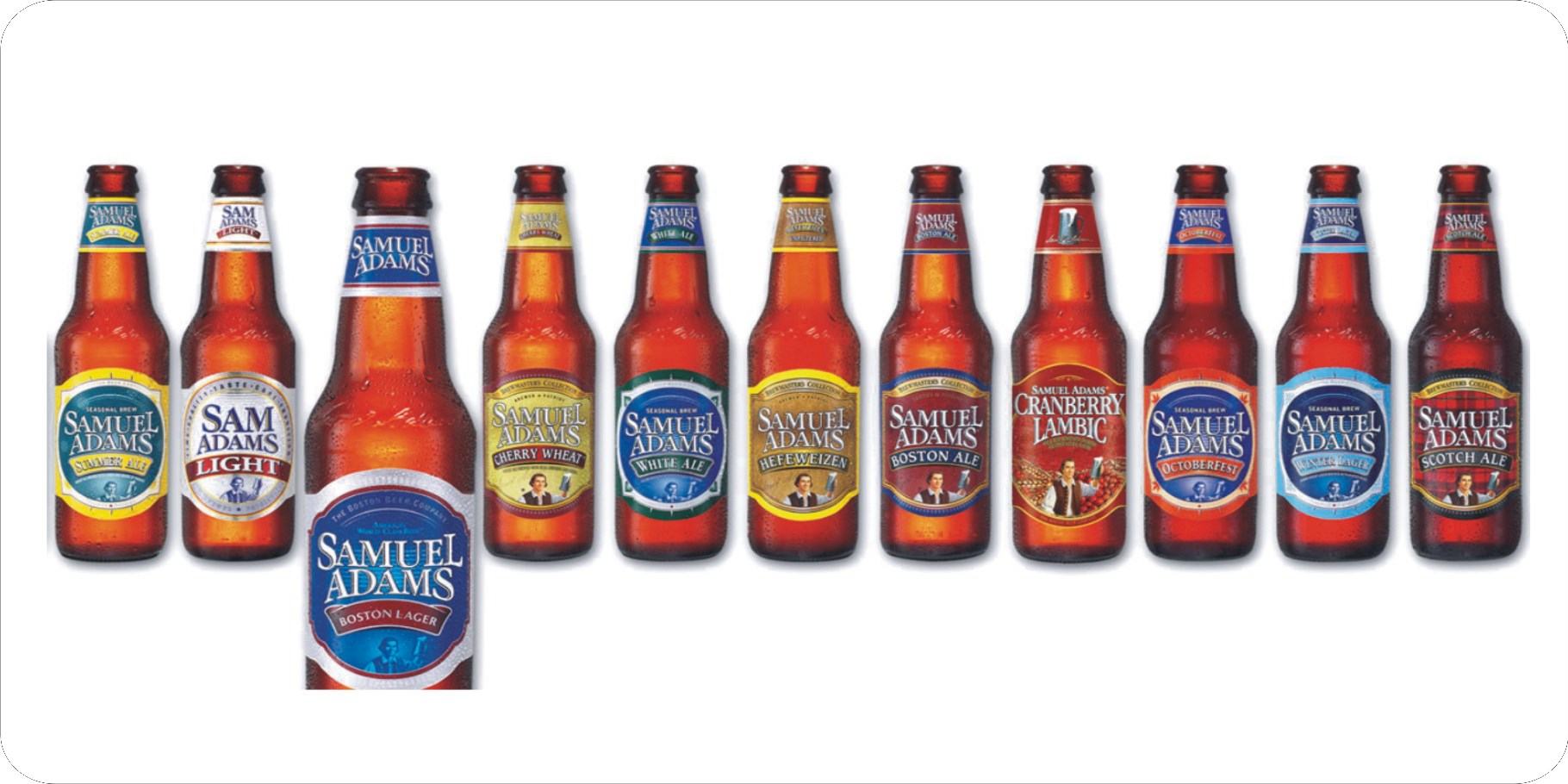 Samuel Adams Beer Photo License Plate