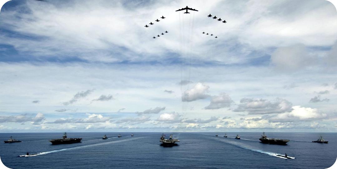 U.S. Military Power Command Patrol Photo License Plate