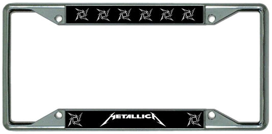 Metallica Every State Chrome License Plate Frame