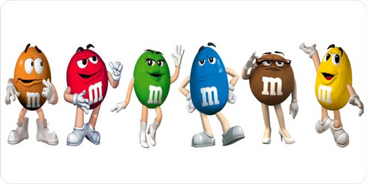 M&M's License Plate