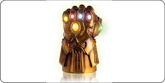 The Infinity Gauntlet Photo License Plate