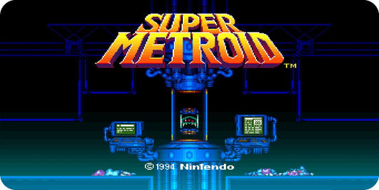 Super Metroid Photo License Plate