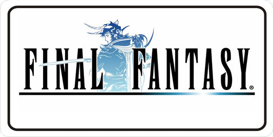 Final Fantasy Photo License Plate