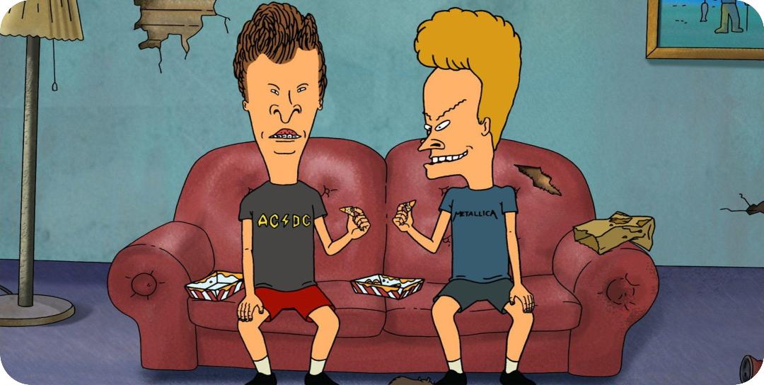 Beavis And Butthead Photo License Plate