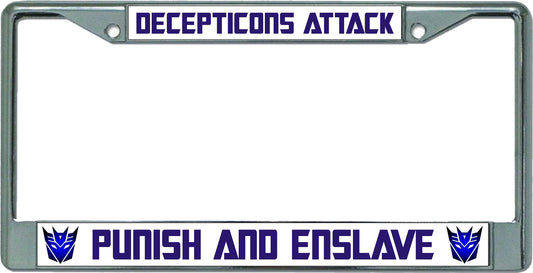 Decepticons Attack Punish And Enslave #2 Chrome Frame